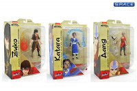 3er Komplettsatz: Avatar Select Serie 1 (Avatar: The Last Airbender)