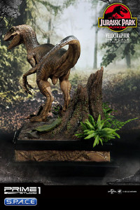 1/6 Scale Velociraptor Legacy Museum Collection Statue - open Mouth Version (Jurassic Park)