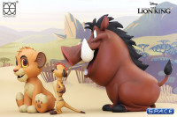 Simba and Timon PVC Statue (The Lion King)