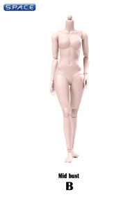 1/6 Scale female pale Body (2019 Version / medium Breast / with joints)