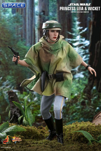 1/6 Scale Princess Leia & Wicket Movie Masterpiece Set MMS551 (Star Wars)