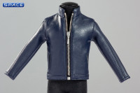 1/6 Scale Steves blue Casual Leather Jacket Outfit