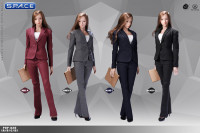 1/6 Scale red female Office Lady Set with Pants