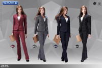 1/6 Scale grey female Office Lady Set with Pants