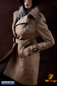 1/6 Scale black Female Agent Suit