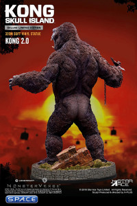 Kong Soft Vinyl Statue Deluxe Version - Second Version (Kong: Skull Island)