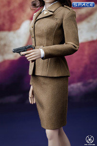 1/6 WWII U.S. Army Female Agent Uniform Set