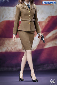 1/6 WWII U.S. Army Female Agent Uniform Set