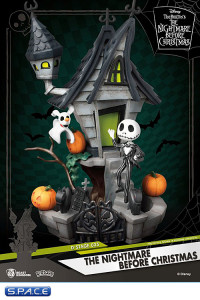 Jacks Haunted House D-Select Diorama (Nightmare before Christmas)
