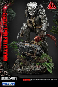 1/4 Scale Big Game Cover Art Predator Deluxe Version Premium Masterline Statue (Predator)