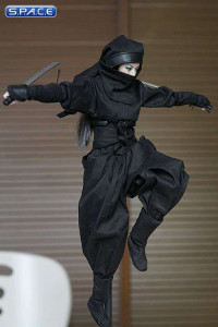 1/6 Scale black Kunoichi Set