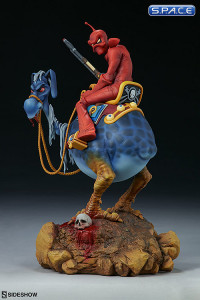 William Stouts Red Rider Statue (William Stout)