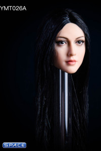 1/6 Scale Anna Head Sculpt (black eyes / black hair)