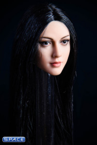 1/6 Scale Anna Head Sculpt (black eyes / black hair)