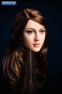 1/6 Scale Anna Head Sculpt (black eyes / brown hair)