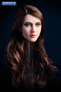 1/6 Scale Anna Head Sculpt (blue eyes / brown hair)