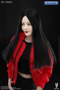 1/6 Scale Female Body with Asian Beauty Head (straight hair)