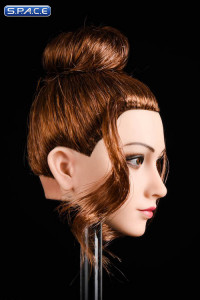 1/6 Scale Jasmine Head Sculpt (short brown bun)