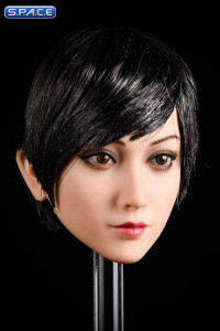 1/6 Scale Jasmine Head Sculpt (short black hair)