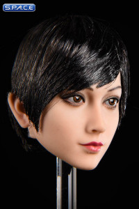 1/6 Scale Jasmine Head Sculpt (short black hair)