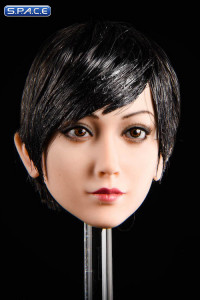 1/6 Scale Jasmine Head Sculpt (short black hair)