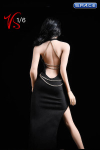 1/6 Scale black Party Dress