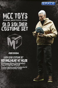 1/6 Scale Old Soldier Costume Set