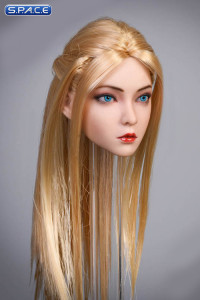 1/6 Scale Rose Head Sculpt (blue eyes / straight long blonde hair)