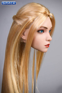 1/6 Scale Rose Head Sculpt (blue eyes / straight long blonde hair)