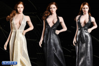 1/6 Scale silver Marilyn Dress