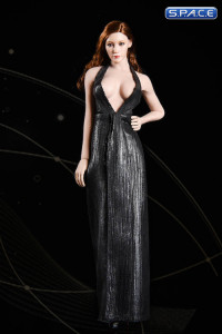 1/6 Scale black Marilyn Dress