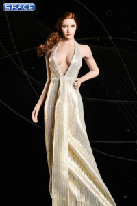 1/6 Scale golden Marilyn Dress