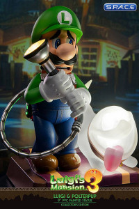 Luigi & Polterpup PVC Statue - Collectors Edition (Luigis Mansion 3)