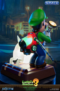 Luigi & Polterpup PVC Statue - Collectors Edition (Luigis Mansion 3)