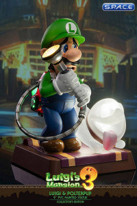 Luigi & Polterpup PVC Statue - Collectors Edition (Luigis Mansion 3)