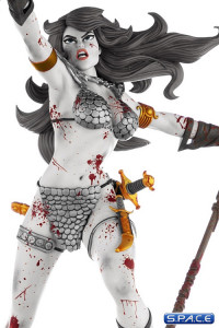 Red Sonja Beserker 45th Anniversary Black & White Statue (Red Sonja)