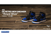 1/6 Scale OG Retro High Sneaker (Royal Blue)
