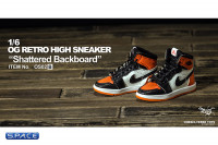 1/6 Scale OG Retro High Sneaker (Shattered Backboard)