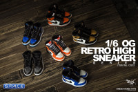 1/6 Scale OG Retro High Sneaker (Shadow)