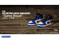 1/6 Scale OG Retro High Sneaker (Game Royale)