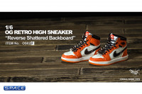 1/6 Scale OG Retro High Sneaker (Reverse Shattered Backboard)