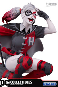 Harley Quinn red, white & black Statue by Guillem March (DC Comics)