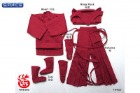 1/6 Scale red Ninja Suit