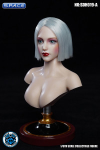 1/6 Scale Iris Head Sculpt with Make-Up (white hair)