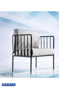 1/6 Scale metal frame Armchair (grey)