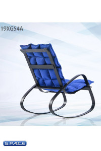 1/6 Scale modern Rocking Chair (blue)