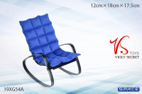 1/6 Scale modern Rocking Chair (blue)