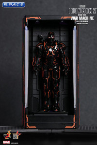 Neon Tech War Machine Hall of Armor Movie Masterpiece Compact MMSC013 (Iron Man 2)