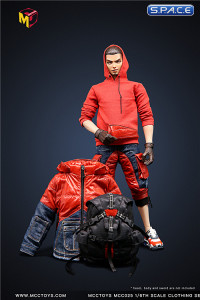 1/6 Scale Fashion Down Jacket Clothing Set