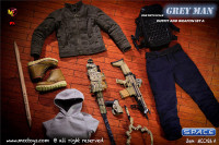 1/6 Scale Grey Man Outfit and Weapon Set A